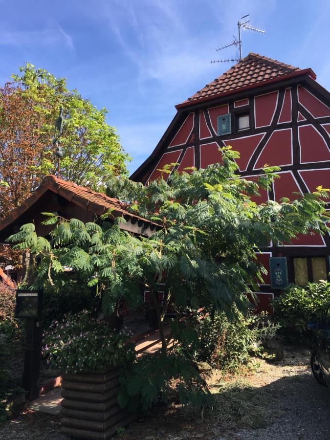 Hotel Auberge Du Tisserand Gommersdorf Esterno foto